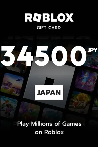 Roblox 34500 JPY Gift Card (Japan) - Digital Key