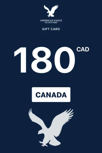 Product Image - American Eagle Outfitters 180 CAD Gift Card (Canada) - Digital Key