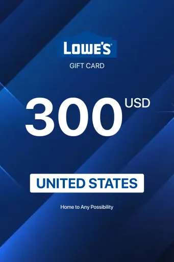 Lowes 300 USD Gift Card (United States) - Digital Key