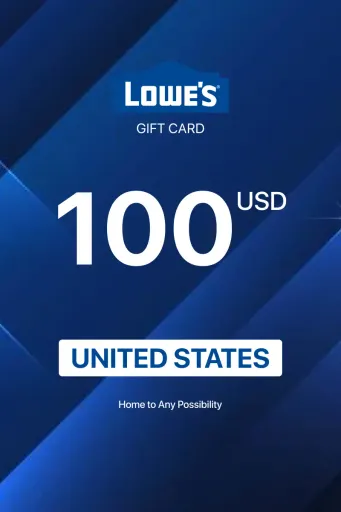 Lowes 100 USD Gift Card (United States) - Digital Key