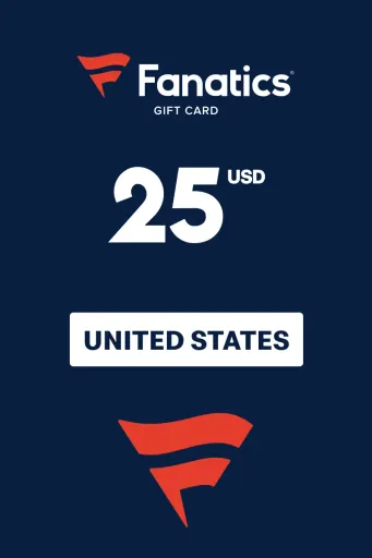 Fanatics 25 USD Gift Card (United States) - Digital Key