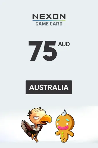 Nexon Game Card 75 AUD Gift Card (Australia) - Digital Key