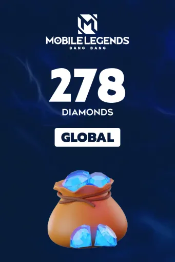 Mobile Legends - 278 Diamonds (Global) - Digital Key