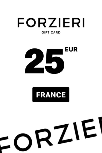 FORZIERI 25 EUR Gift Card (France) - Digital Key