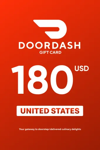 DoorDash 180 USD Gift Card (United States) - Digital Key