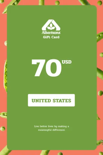 Albertson's 70 USD Gift Card (United States) - Digital Key