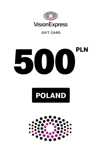 Vision Express 500 PLN Gift Card (Poland) - Digital Key
