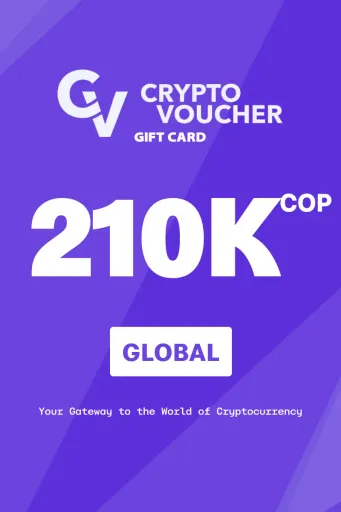 Crypto Voucher 210000 COP Gift Card (Global) - Digital Key