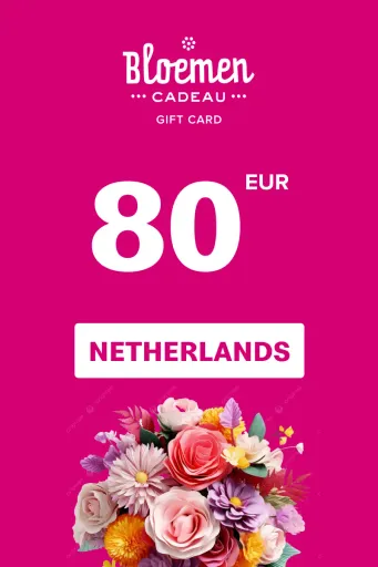 Bloemen Cadeau 80 EUR Gift Card (Netherlands) - Digital Key