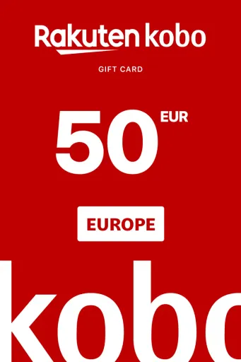 Product Image - Rakuten Kobo 50 EUR Gift Card (Europe) - Digital Key