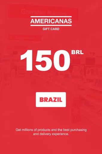 Americanas 150 BRL Gift Card (Brazil) - Digital Key