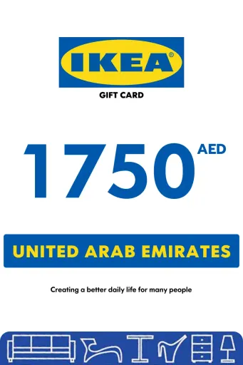 IKEA 1750 AED Gift Card (United Arab Emirates) - Digital Key