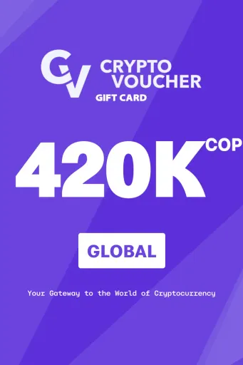 Crypto Voucher 420000 COP Gift Card (Global) - Digital Key
