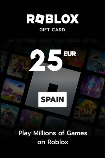 Roblox 25 EUR Gift Card (Spain) - Digital Key