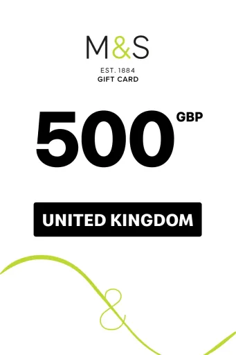 Marks & Spencer 500 GBP Gift Card (United Kingdom) - Digital Key