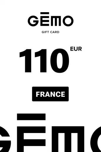 Gemo 110 EUR Gift Card (France) - Digital Key