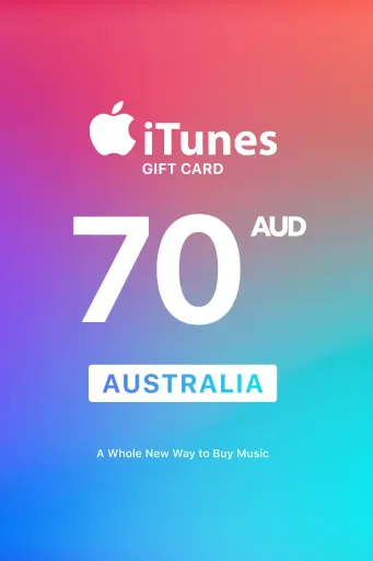 Apple iTunes 70 AUD Gift Card (Australia) - Digital Key