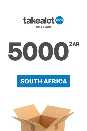 Takealot 5000 ZAR Gift Card (South Africa) - Digital Key