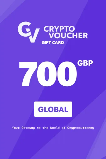 Crypto Voucher (USDC) 700 GBP Gift Card (Global) - Digital Key