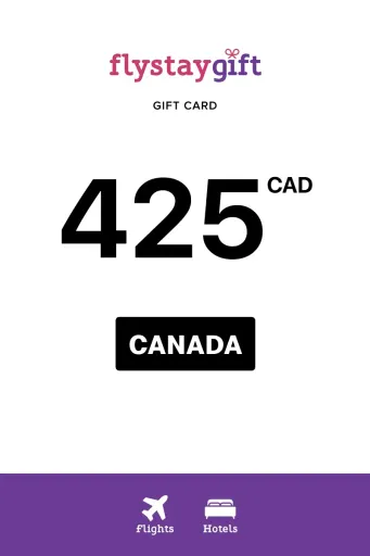 Flystay Gift 425 CAD Gift Card (Canada) - Digital Key