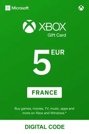 Xbox 5 EUR Gift Card (France) - Digital Key