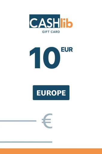 CASHlib 10 EUR Gift Card (Europe) - Digital Key