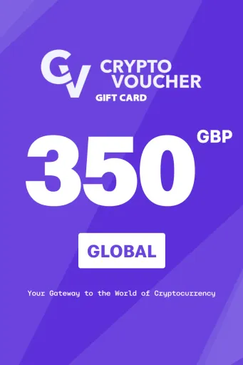 Crypto Voucher 350 GBP Gift Card (Global) - Digital Key