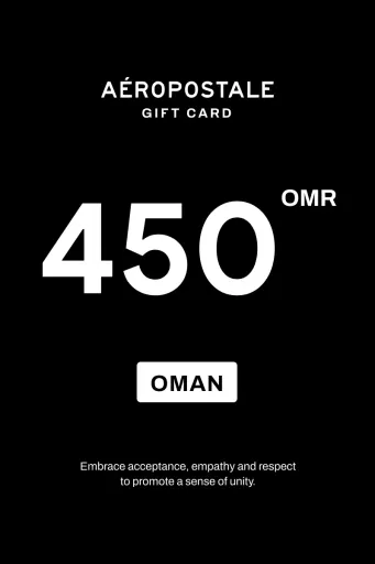 Aeropostale 450 OMR Gift Card (Oman) - Digital Key