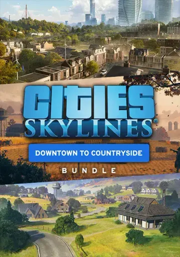 Product Image - Cities Skylines - Downtown to Countryside Bundle DLC (Global) (PC / Mac / Linux) - Steam - Digital Key