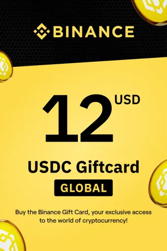 Binance (USDC) 12 USD Gift Card (Global) - Digital Key