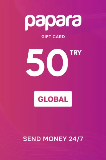 Rewarble Papara Top Up 50 TRY Gift Card (Global) - Rewarble - Digital Key