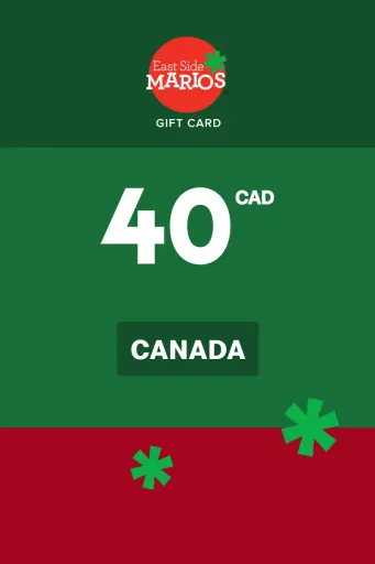 Product Image - East Side Mario's 40 CAD Gift Card (Canada) - Digital Key