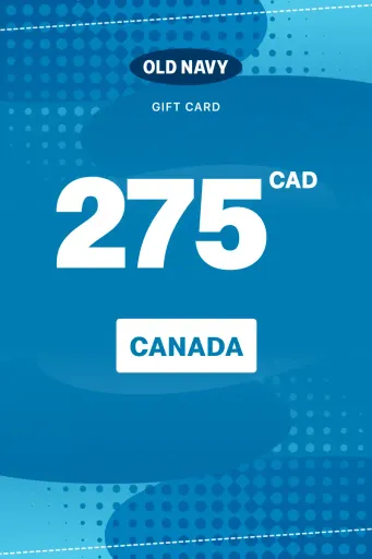 Old Navy 275 CAD Gift Card (Canada) - Digital Key