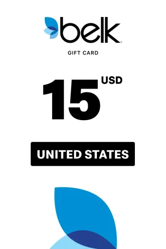 Belk 15 USD Gift Card (United States) - Digital Key