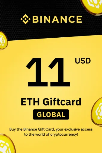 Binance (ETH) 11 USD Gift Card (Global) - Digital Key