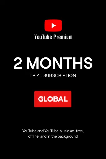 YouTube Premium 2 Months Trial (Global) - Official Website - Digital Key