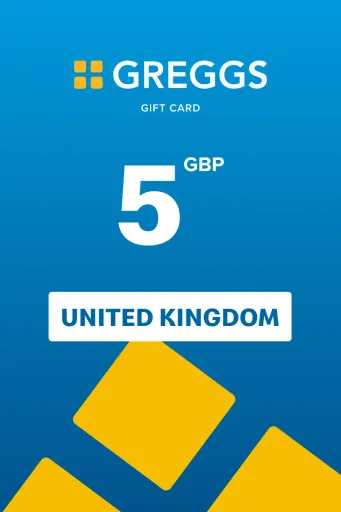 Greggs 5 GBP Gift Card (United Kingdom) - Digital Key