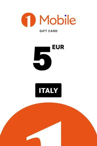 1Mobile 5 EUR Gift Card (Italy) - Digital Key