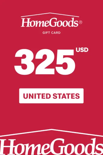 Homegoods 325 USD Gift Card (United States) - Digital Key