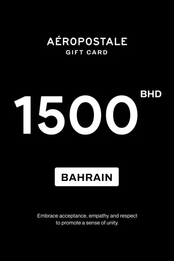 Aeropostale 1500 BHD Gift Card (Bahrain) - Digital Key
