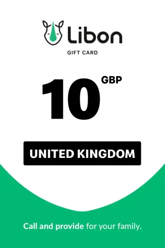 Libon 10 GBP Gift Card (United Kingdom) - Digital Key