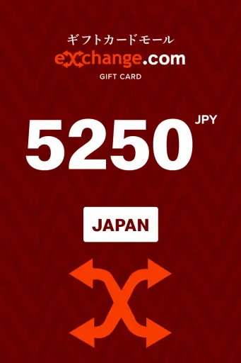 Giftcardmallexchange 5250 JPY Gift Card (Japan) - Digital Key