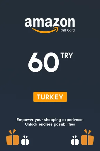 Amazon 60 TRY Gift Card (Turkey) - Digital Key