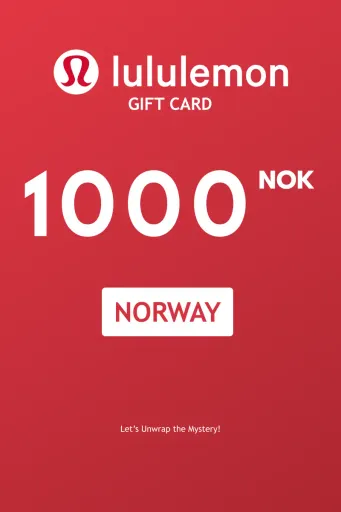 Product Image - Lululemon 1000 NOK Gift Card (Norway) - Digital Key