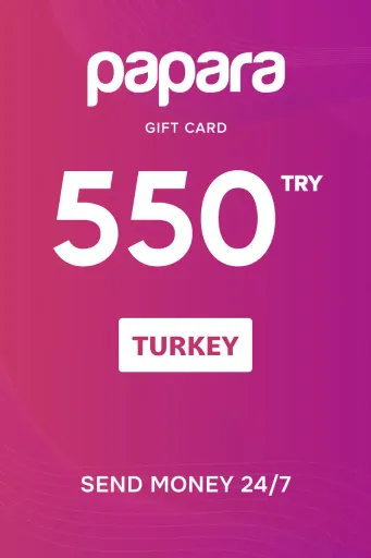 Rewarble Papara Top Up 550 TRY Gift Card (Turkey) - Rewarble - Digital Key
