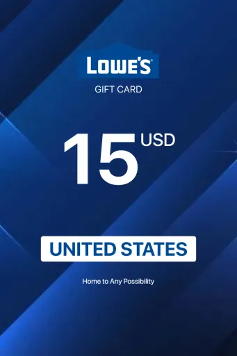 Lowes 15 USD Gift Card (United States) - Digital Key