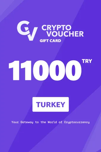 Crypto Voucher 11000 TRY Gift Card (Turkey) - Digital Key