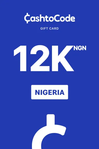 CashtoCode 12000 NGN Gift Card (Nigeria) - Digital Key