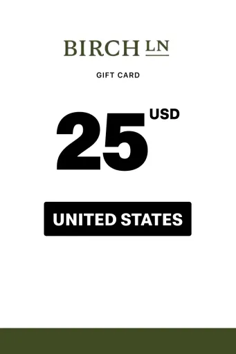 BirchLane 25 USD Gift Card (United States) - Digital Key