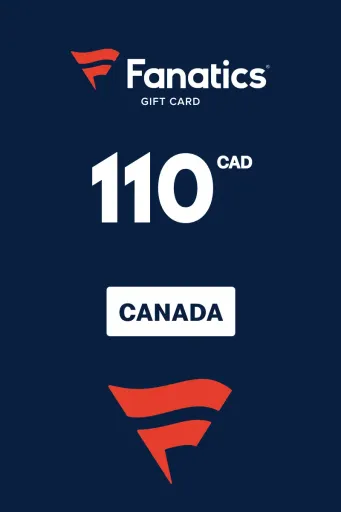 Fanatics 110 CAD Gift Card (Canada) - Digital Key